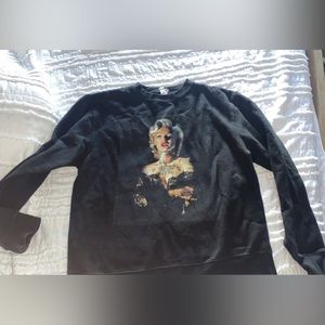 Marilyn manroe crew neck sweater